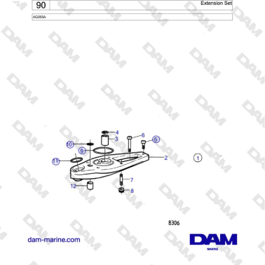 Volvo Penta AQ205A -...
