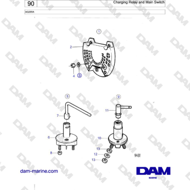 Volvo Penta AQ205A -...