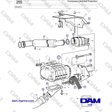 Volvo Penta KAD43P-B -...
