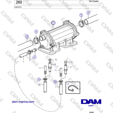 Volvo Penta KAD43P-B - Oil...