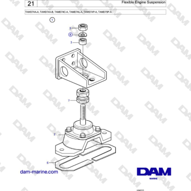 Volvo Penta TAMD74 -...