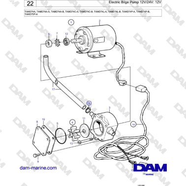 Volvo Penta TAMD74 -...