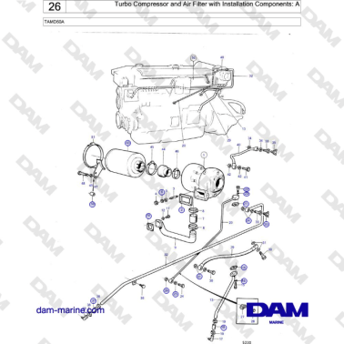 Volvo Penta TAMD60A - Turbo...