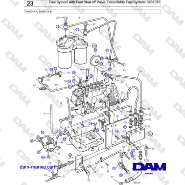 Volvo Penta TAMD74 -...