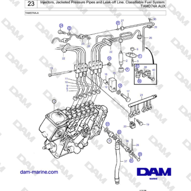 Volvo Penta TAMD74 -...