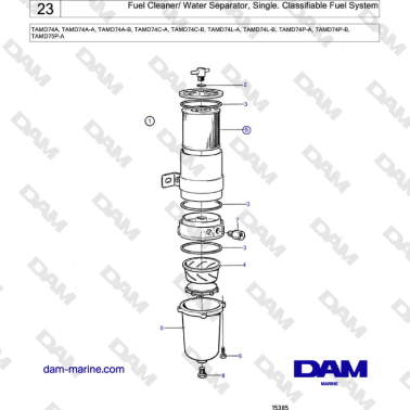 Volvo Penta TAMD74 -...