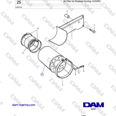 Volvo Penta TAMD74 - Air...