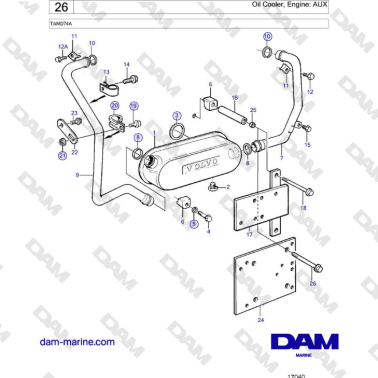 Volvo Penta TAMD74 -...