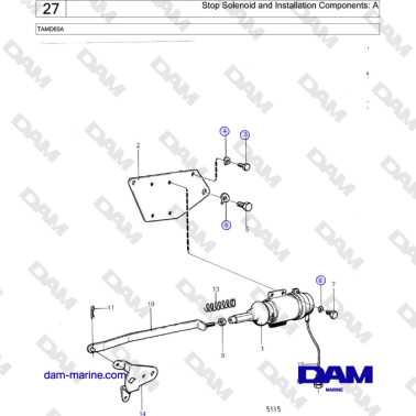 Volvo Penta TAMD60A -...