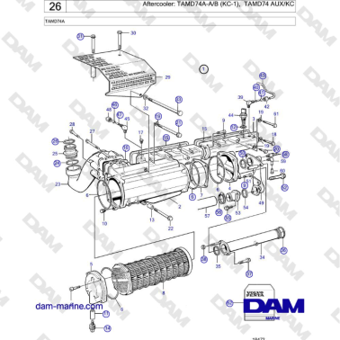 Volvo Penta TAMD74 -...