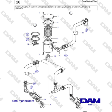 Volvo Penta TAMD74 - Sea...