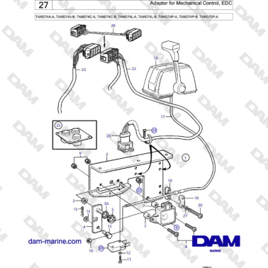 Volvo Penta TAMD74 -...