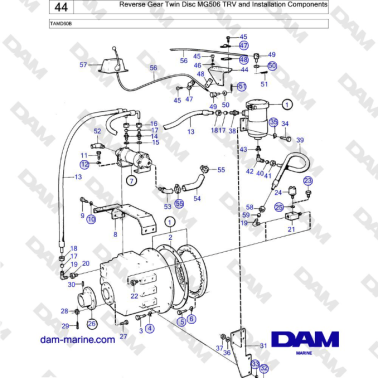 Volvo Penta TAMD60B -...