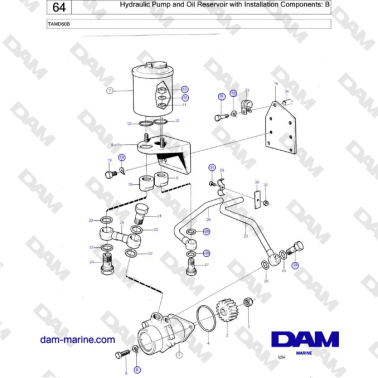 Volvo Penta TAMD60B - Bomba...