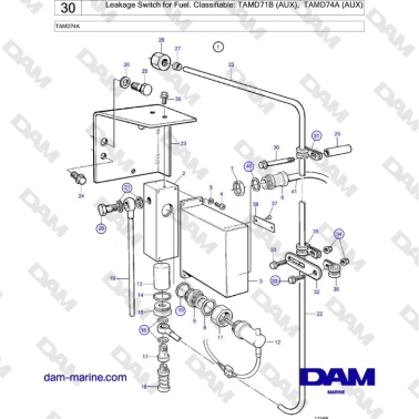 Volvo Penta TAMD74 -...