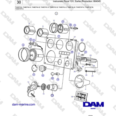 Volvo Penta TAMD74 -...