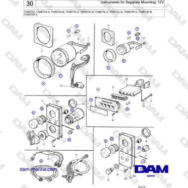 Volvo Penta TAMD74 -...