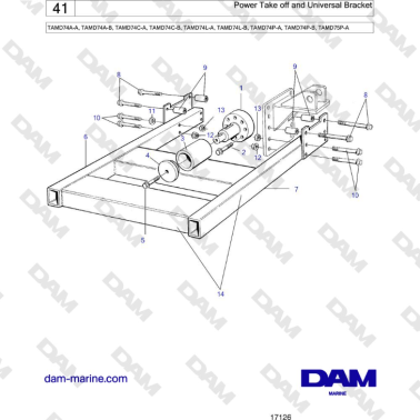Volvo Penta TAMD74 - Toma...