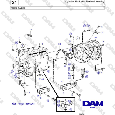 Volvo Penta TMD31B, TAMD31B...
