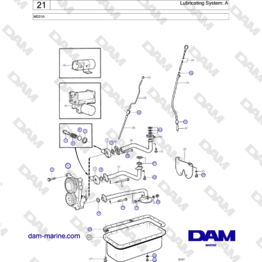 Volvo Penta MD31A - Sistema...