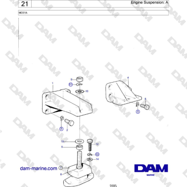 Volvo Penta MD31A - Engine...