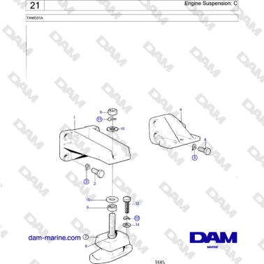 Volvo Penta TAMD31A -...