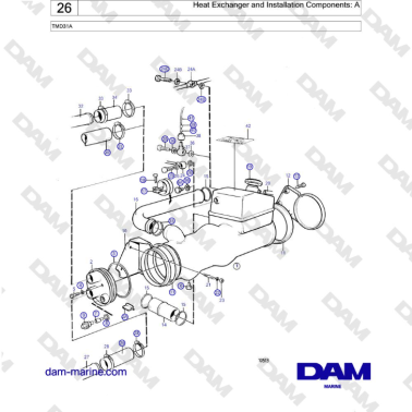 Volvo Penta TMD31A - Heat...