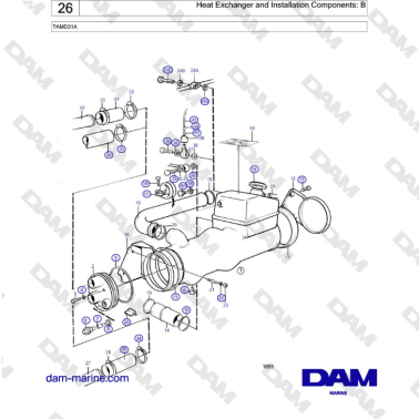 Volvo Penta TAMD31A - Heat...