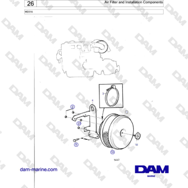 Volvo Penta MD31A - Air...