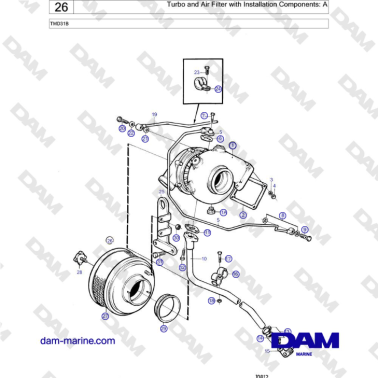 Volvo Penta TMD31A - Turbo...