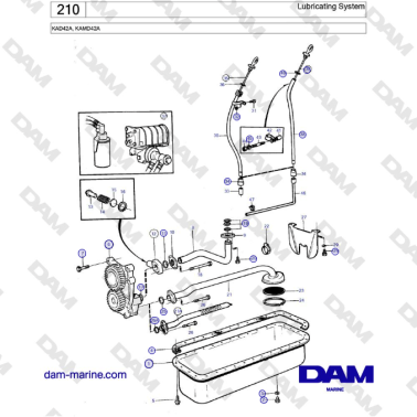 Volvo Penta KAD42A, KAMD42A...