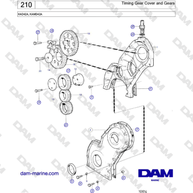 Volvo Penta KAD42A, KAMD42A...