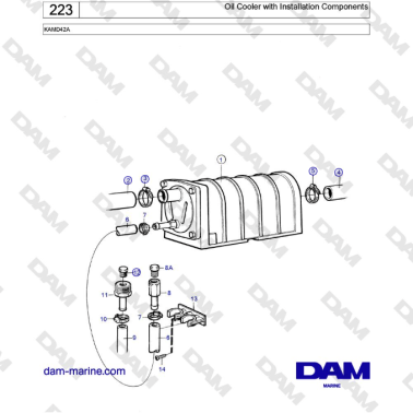 Volvo Penta KAMD42A -...
