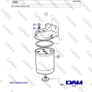 Volvo Penta HS1A, KAD42A,...