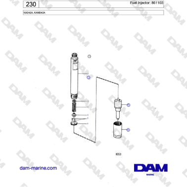 Volvo Penta KAD42A, KAMD42A...