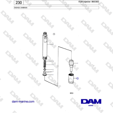 Volvo Penta KAD42A, KAMD42A...