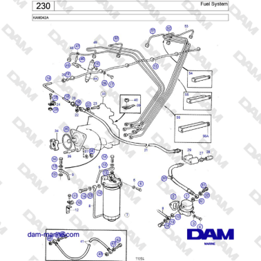 Volvo Penta KAMD42A -...