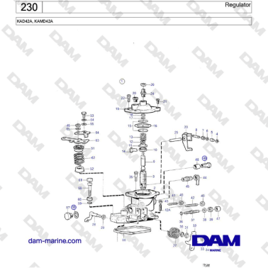 Volvo Penta KAD42A, KAMD42A...