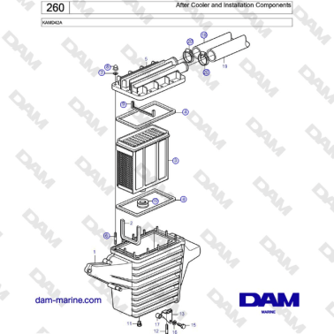 Volvo Penta KAMD42A -...