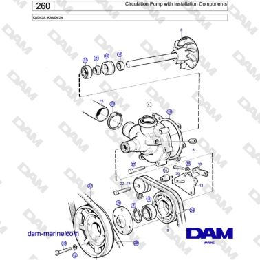 Volvo Penta KAD42A, KAMD42A...