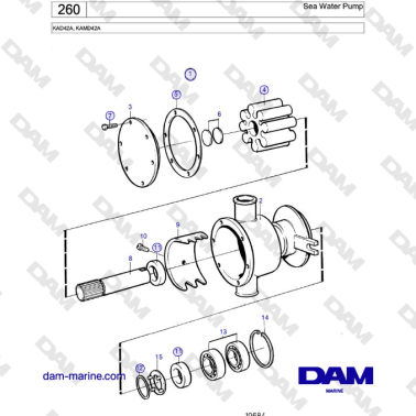 Volvo Penta KAD42A, KAMD42A...