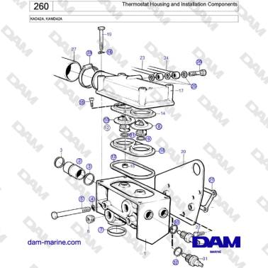 Volvo Penta KAD42A, KAMD42A...