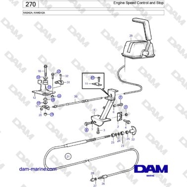 Volvo Penta KAD42A, KAMD42A...
