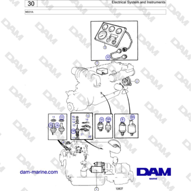 Volvo Penta MD31A - Sistema...