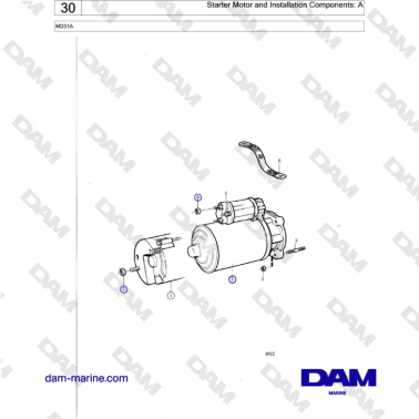 Volvo Penta MD31A - Motor...