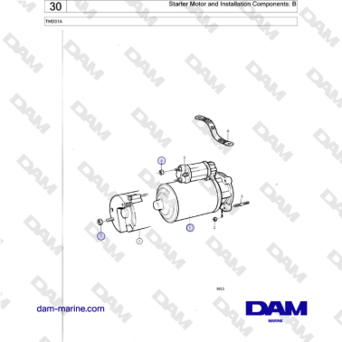 Volvo Penta TMD31A - Motor...