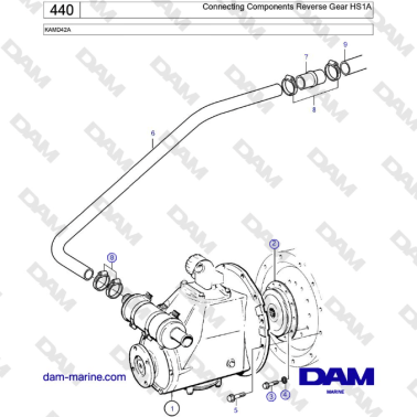 Volvo Penta KAMD42A -...