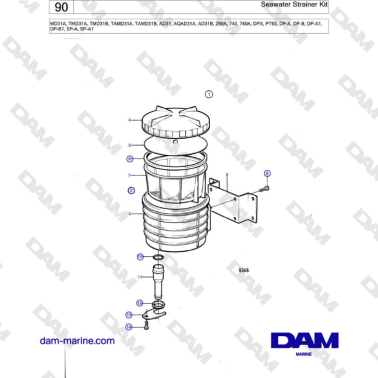 Volvo Penta MD31A, TMD31A,...