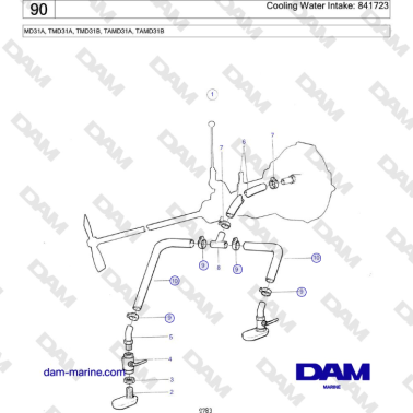 Volvo Penta MD31A, TMD31A,...