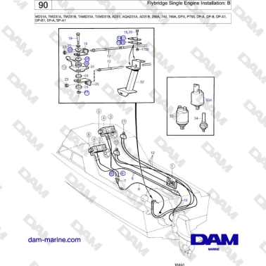 Volvo Penta MD31A, TMD31A,...